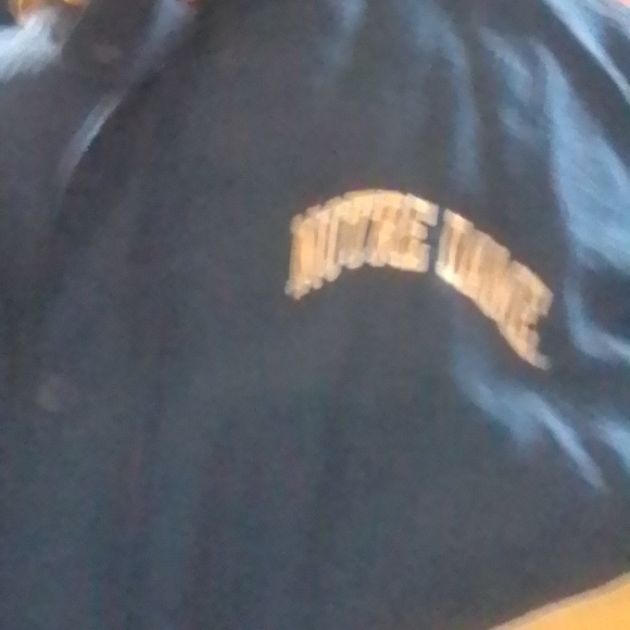 Vintage 2XL starter puffer jacket Notre Dame patches on both sleeves and breast - Picture 3 of 9